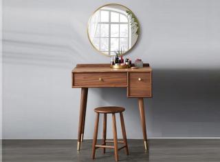 Zrkadlo ORACLE COPPER (Veľké zrkadlo na stenu v zlato-medenom ráme 81cm.)