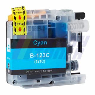 READYToner Atramentový cartridge Brother 123XC (LC123C) cyan (modrý), kompatibilný