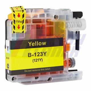 READYToner Atramentový cartridge Brother 123XY (LC123Y) yellow (žltý), kompatibilný