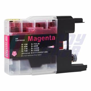 READYToner Atramentový cartridge Brother 1240XM (LC1240M) magenta (purpurový), kompatibilný