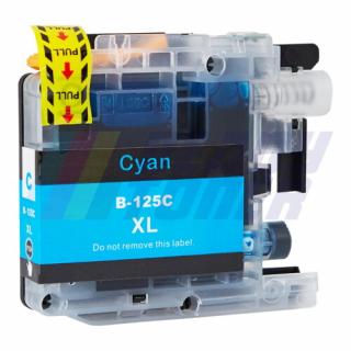 READYToner Atramentový cartridge Brother 125XC (LC125XLC) cyan (modrý), kompatibilný