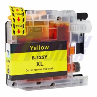 READYToner Atramentový cartridge Brother 125XY (LC125XLY) yellow (žltý), kompatibilný