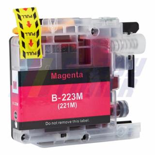 READYToner Atramentový cartridge Brother LC221M / LC223M, magenta (purpurový), kompatibilný