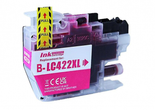 READYToner Atramentový cartridge Brother LC422XLM, magenta (purpurový), kompatibilný