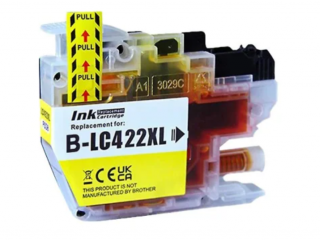 READYToner Atramentový cartridge Brother LC422XLY, yellow (žltý), kompatibilný