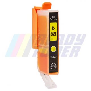 READYToner Atramentový cartridge Canon CLI521Y (2936B) yellow (žltý), kompatibilný