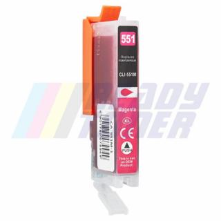 READYToner Atramentový cartridge Canon CLI551M (6510B001) magenta (purpurový), kompatibilný
