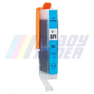 READYToner Atramentový cartridge Canon CLI571C / CLI571CXL (0332C001) cyan (modrý), kompatibilný