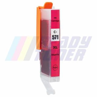 READYToner Atramentový cartridge Canon CLI571M / CLI571MXL (0333C001) magenta (purpurový), kompatibilný