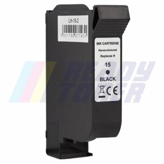 READYToner Atramentový cartridge HP 15XL (C6615DE) black (čierny), kompatibilný