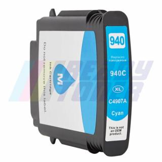 READYToner Atramentový cartridge HP 940XL (4907AE) cyan (modrý), kompatibilný