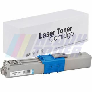 READYToner Laserový toner OKi 301C (44973535) cyan (modrý), kompatibilný