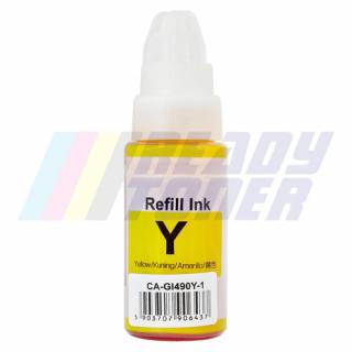 READYToner Náhradná atramentová náplň Canon GI490Y (0666C001) yellow (žltá), kompatibilná