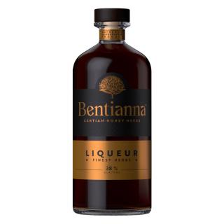 Bentianna Grape & Herbs 38% 0,7 l (čistá fľaša)