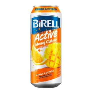 Birell Active Mango nealko 0,5L plech (balenie 24ks)  + zálohové obaly (3,60€)