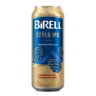 Birell IPA nealko 0,5L plech (balenie 24ks)  + zálohové obaly (3,60€)