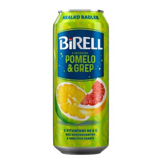 Birell Radler Pomelo-Grep nealko 0,5L plech (balenie 24ks)  + zálohové obaly (3,60€)