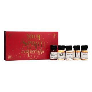 Drinks by the Dram Red Christmas Whisky set 5x0,03L 43,96%