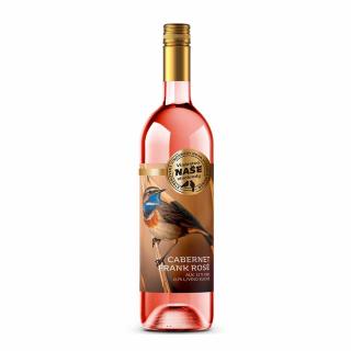 Naše Vinohrady Cabernet Frank rosé 2023 12% 0,75L