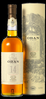 Oban Single Malt Whisky 14y 43% 0,7 l (tuba)