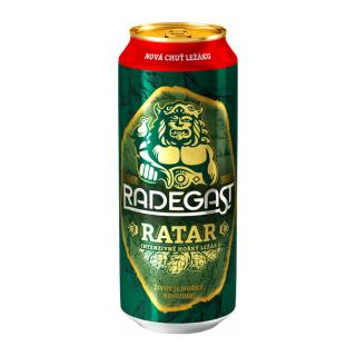 Radegast Ratar svetlé 11° 0,5L plech (balenie 24ks)  + zálohové obaly (3,60€)