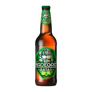 Radegast Ratar svetlé 11° 0,5L sklo (prepravka 20ks)  + zálohové obaly (5,92€)