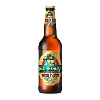 Radegast Ryze hořká 12 svetlé 12° 0,5L sklo (prepravka 20ks)  + zálohový obal (40€)