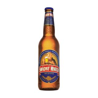 Smädný mních svetlé 10° 0,5L sklo (prepravka 20ks)  + zálohové obaly (5,92€)