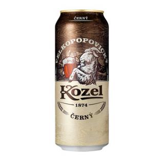 Veľkopopovický Kozel tmavý 0,5L plech (balenie 24ks)  + zálohové obaly (3,60€)
