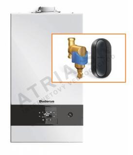 Buderus Logamax plus GB122 - 24i + Magnetický odkalovač Logafix 3/4