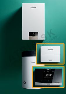 Vaillant VU 25CS/1-7 ecoTEC exclusive IoniDetect + VIH R 120 A + sensoCOMFORT 720 + sensoNET VR 921