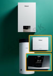 Vaillant VU 25CS/1-7 ecoTEC exclusive IoniDetect + VIH R 150 A + sensoCOMFORT 720 + sensoNET VR 921
