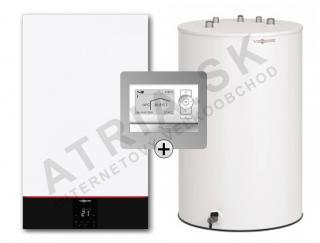 Viessmann Vitodens 100-W, 3,2 - 11 kW + 120 l zásobník + regulácia