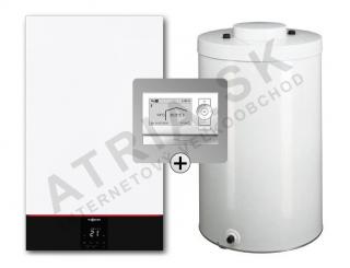 Viessmann Vitodens 100-W, 3,2 - 25 kW + 100 l zásobník + regulácia
