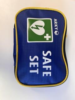 AED SAFE SET balíček prvej pomoci pre použitie prenosného AED  (AED Safe balíček prvej pomoci pre AED)