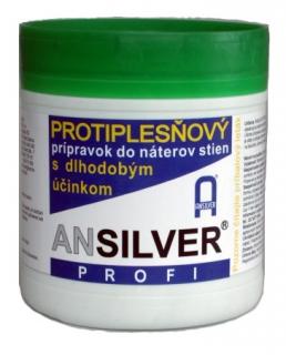 Ansilver Profi 250g protiplesňový antibakteriálny prášok do stierok (Ansilver Profi 250g prášok do omietok a náterov s obsahom aktívneho striebra proti plesni)