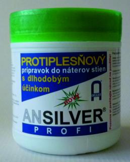 Ansilver Profi 25g protiplesňový antibakteriálny prášok do stierok (Ansilver Profi 25g prášok do omietok a farieb proti plesni s obsahom aktívneho striebra)
