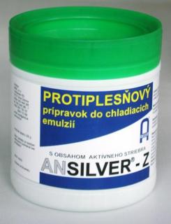 Ansilver-Z 1000g antibakteriálny a protiplesňový prášok pre chladiace emulzie (Ansilver-Z 1000g prášok proti plesni do chladiacich emulzií s obsahom aktívneho striebra)