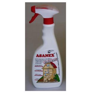 Asanex 500ml MR x10ks protiplesňový a sanačný prípravok na steny Ansilver (Asanex 500ml MR x10ks proti plesni na ošetrenie muriva a stien s obsahom aktívneho striebra Ansilver)