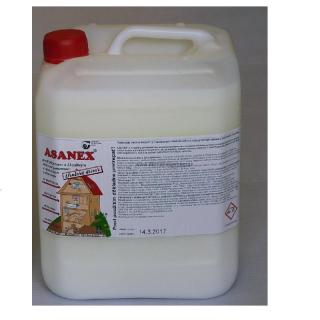 Asanex 5l x2ks protiplesňový a sanačný prípravok na steny Ansilver (Asanex 5000ml x2ks prípravok proti plesniam na stenách a murive s aktívnym striebrom Ansilver)