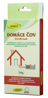 Baktérie a enzýmy pre Domáce čističky odpadových vôd Oxy Break 50g Subio (Domáce čističky odpadových vôd OxyBreak 50 gr baktérie a enzýmy do ČOV)