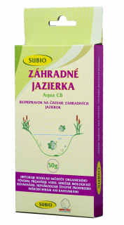 Baktérie a enzýmy pre Záhradné jazierka Aqua CB (OxyBreak) 50g Subio (Záhradné jazierka Aqua CB (OxyBreak) 50gr baktérie a enzýmy pre jazierka a rybníčky)