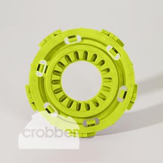 crobber CC029 Stredový uzáver kefy - HAKO (CC029 Crobber pre HAKO: B 45 CL TB 65, B 70 CL TB 750, B 70 CL TB 850, B 70 TB 650/B 70 CL/DTC/TB 650, B 75 R TB 550, B 75 R TB 650, B 90 TB 650/CL TB 650, B 90 TB 750/CL TB 750, B 90 TB 850/CL TB 850, B 100 R TB