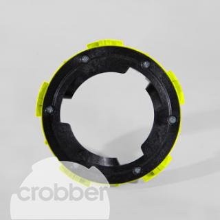 crobber CC033 Stredový uzáver kefy - Kärcher, Numatic (CC033 cro-connect Crobber pre KÄRCHER: D1200-8 NUMATIC: CRG-8072/120T, CRO/CRG-8055/100T, ET4045, HFM1515S, Lo Line NLL332, Lo Line NLL415, NLL3315, NR1500S, NRT1530, NRS450, TGB/TT/TTB 4045, TGB 3045