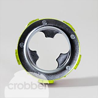 crobber CC049 Stredový uzáver kefy - Ghibli, Kärcher, RCM, WIRBEL (CC049 cro-connect Crobber pre GHIBLI: SB 133 KÄRCHER: BDS 43/150 C/180 C/Duo C/450C, BDS 51/180 C Adv RCM: RS 43 WIRBEL: C 43, Candia 43, Single 43, C143)