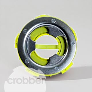 crobber CC050 Stredový uzáver držiaka padov - Ghibli, Kärcher, RCM, WIRBEL (CC050 cro-connect držiaka padu Crobber pre GHIBLI: SB 133 KÄRCHER: BDS 43/150 C/180 C/Duo C/450C, BDS 51/180 C Adv RCM: RS 43 WIRBEL: C 43, Candia 43, Single 43, C143)