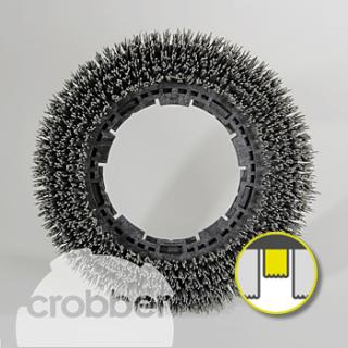 crobber G120-500 disková kefa extra tvrdá 12  pre podlahové čistiace stroje (G120-500 Kefa extra tvrdá 12  Crobber pre čistiace stroje)