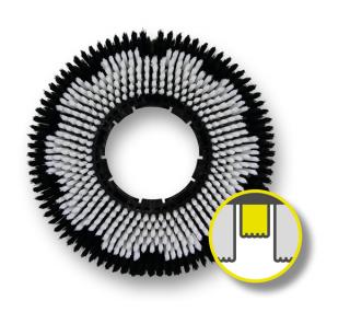 crobber H151 disková kefa tvrdá 15  pre podlahové čistiace stroje (H151 tvrda kefa 15  Crobber pre čistiace stroje Kärcher BD 40/12, BD 40/25, BD 38/12BpPack)