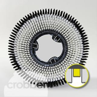 crobber H2200 disková kefa tvrdá 22  pre HAKO B 175 R TB 1080, B 260 R TB 1080 (H2200 tvrdá kefa 22  Crobber pre podlahové čistiace stroje HAKO B 175 R TB 1080, B 260 R TB 1080)