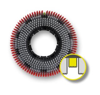 crobber M153 disková kefa medium 15  pre podlahové čistiace stroje (M153 stredne tvrda kefa 15  Crobber pre čistiace stroje Kärcher BD 40/12, BD 40/25, BD 38/12BpPack)